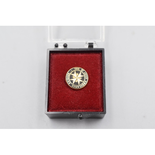 55 - St John's Ambulance Pin Badge Complete with case