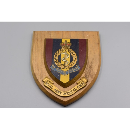 87 - Royal Army Medical Corps Wall Plaque (7