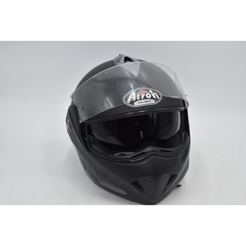 117 - Airoh Flip up Front Helmet size XL