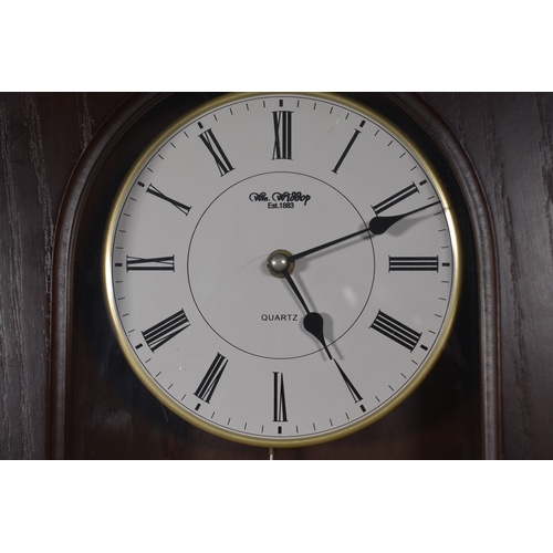 111 - Wm Widdop Quartz Chiming Wall Clock (28