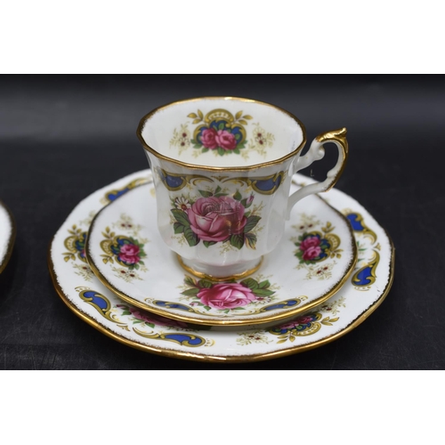 142 - SixTeen Piece Elizabethan Cup and Saucer Set