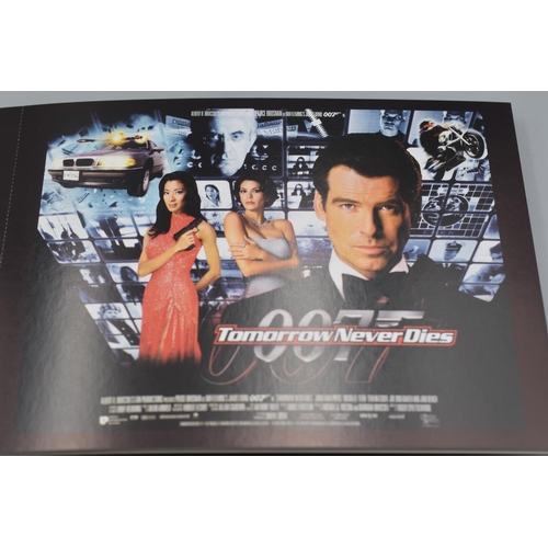 179 - James Bond Movie Poster Postcard Book from Dr No to Die Another Day