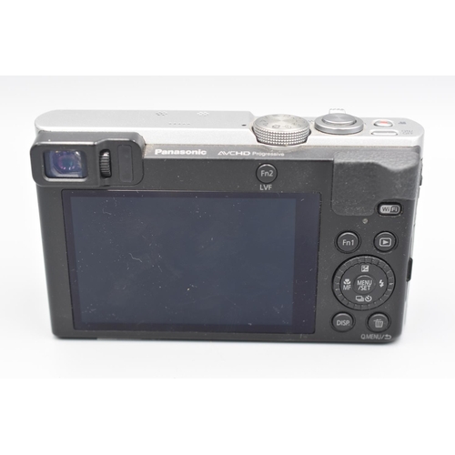 188 - Panasonic Lumix TZ70 Digital Camera Complete with 2 Batterys and Original Box (No Charger)