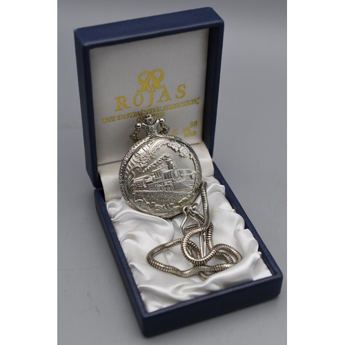 Rojas quartz sale pocket watch