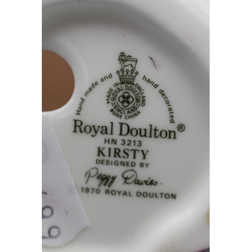 138 - Royal Doulton (HN3213) Kirsty Figurine (4