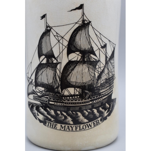 158 - Portmeirion Bottle with The Mayflower Ship (9½