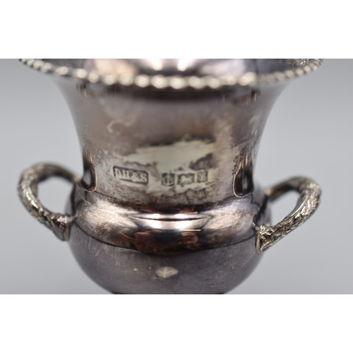 98 - Hallmarked Birmingham Silver Toothpick / Match Holder (83.7 grams)