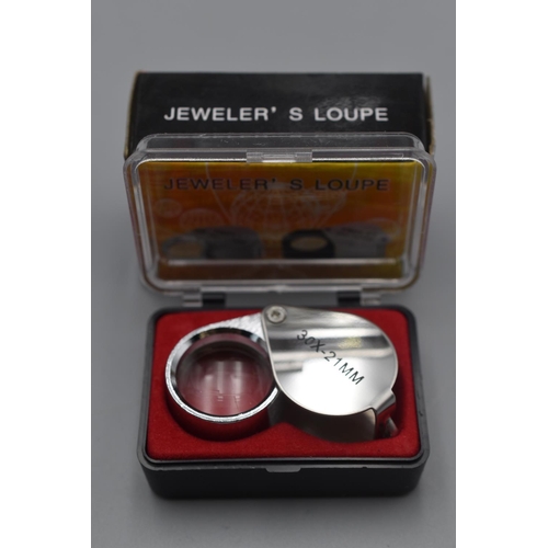 65 - Two Jeweler's Loupe's in case and original Boxes