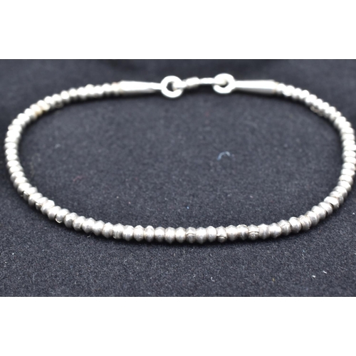 75 - Two Unmarked Silver Bracelets