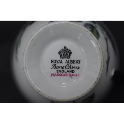 261 - Royal Albert Masquerade Fine Bone China Tea set (20 Peices)