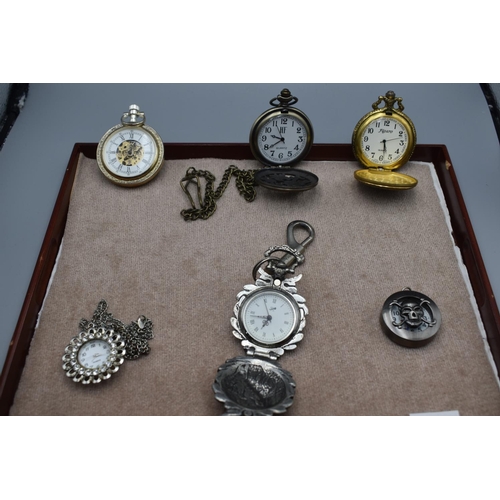 117 - Selection of Pocket Watches To include Quartz