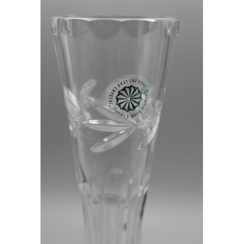 147 - Galway Irish Crystal Bud Vase