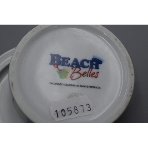 332 - Beach Belles Lidded Trinket Dish