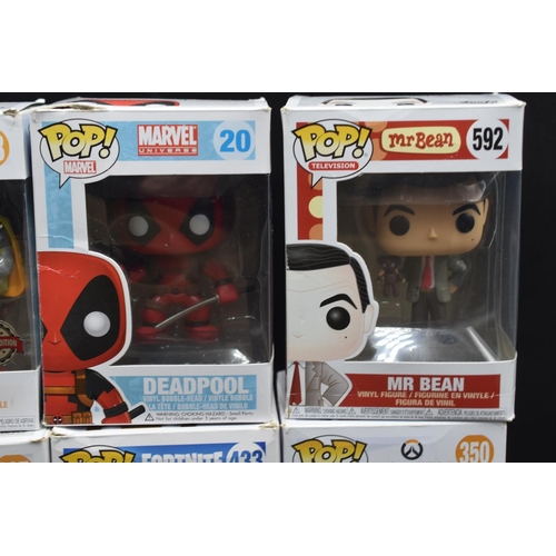 406 - Collection of 8 Pop Figures