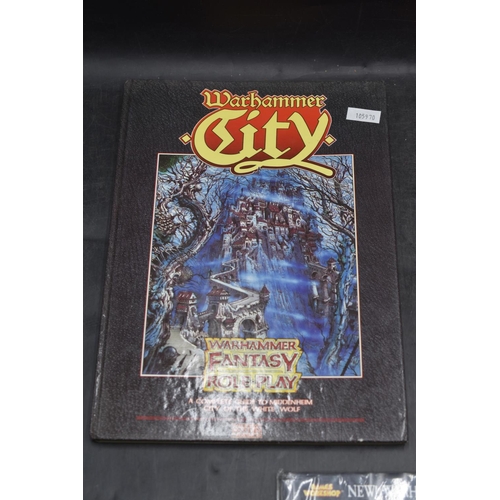 410 - 3 x Games Workshop Books/Brochures. 1 x Warhammer City (Guide to Middenheim 00025), 1 x Warhammer Co... 