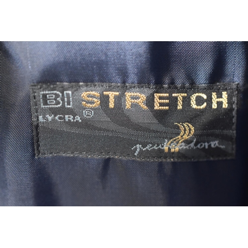 509 - Bi stretch navy Suit Approx 40