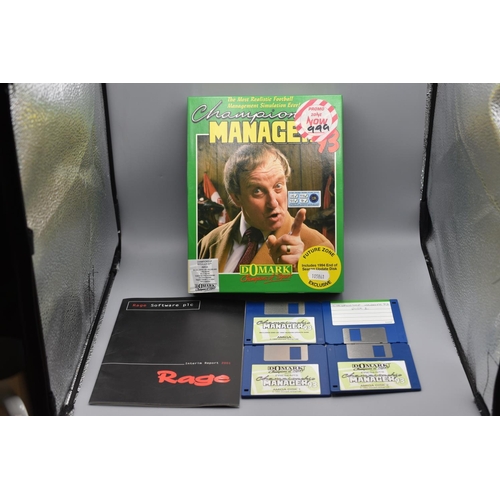 433 - Domark Amiga Championship Manager 93 Console Game