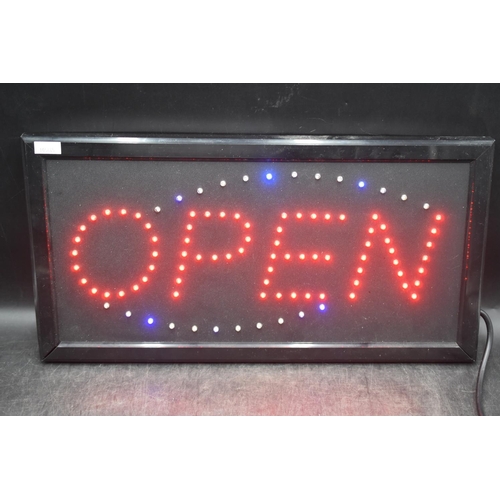 442 - Open Electric Sign