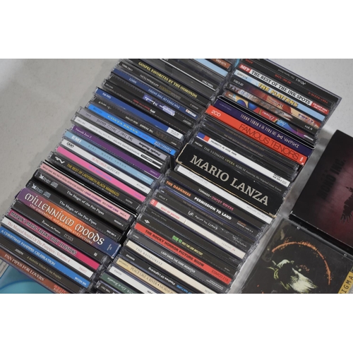 650 - Mixed lot of CDs. Classical, Pan Pipes and Operatic with a few additional ones such as Blondie and T... 