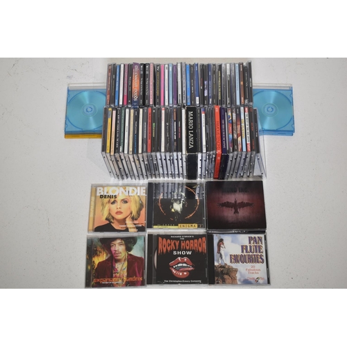 650 - Mixed lot of CDs. Classical, Pan Pipes and Operatic with a few additional ones such as Blondie and T... 