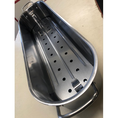 379 - Stainless Steel Fish Kettle (26