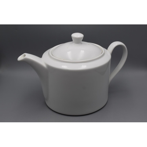 172 - Royal Worcester Classic White Teapot