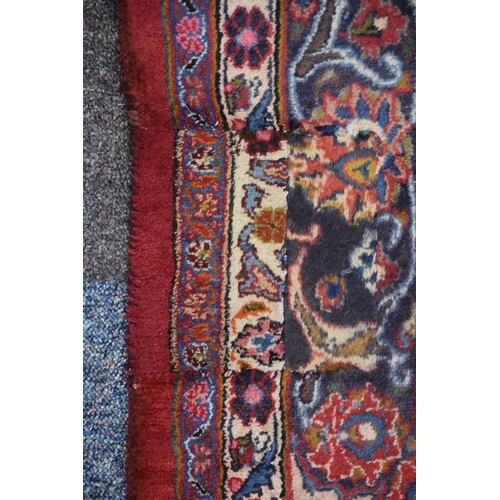 257 - Persian Mashad Carpet Hand Knotted 325cm x 195cm