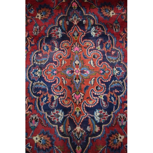 257 - Persian Mashad Carpet Hand Knotted 325cm x 195cm