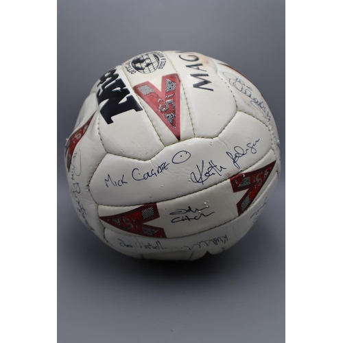 32 - Signed Football (unknown which team)