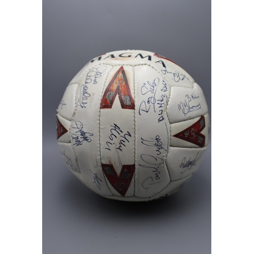 32 - Signed Football (unknown which team)