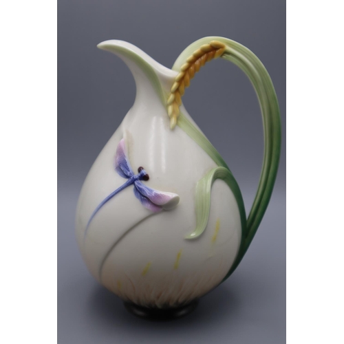 178 - Franz Porcelain Dragonfly Jug (8