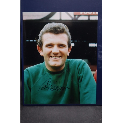 100 - Tommy Lawrence Signed Photograph Complete with Certificate of Authenticity in Folder