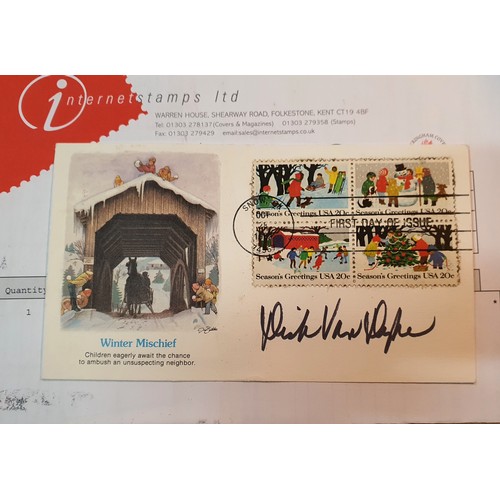 7 - Dick Van Dyke Signed First Day Cover With Proof of Purchase from 2008