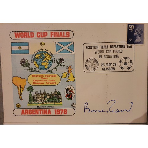 38 - Four Autographed Covers. 1 Bears The Signatures of Ron Greenwood, Kevin Keegan, Terry McDermott and ... 