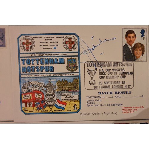 38 - Four Autographed Covers. 1 Bears The Signatures of Ron Greenwood, Kevin Keegan, Terry McDermott and ... 