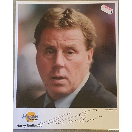 9 - Autographed Editions Harry Redknapp Signed Photo