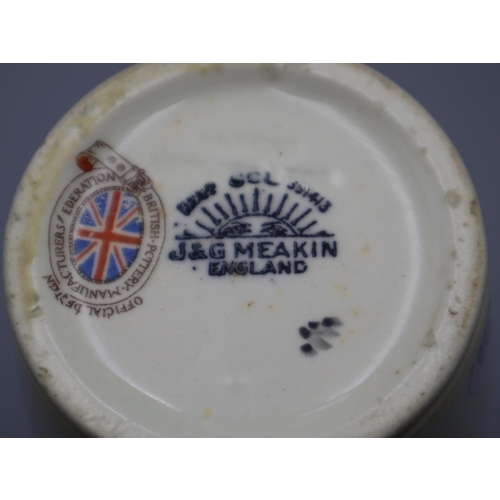 63 - Pair of J&G Meakin Commemorative Cups (4.5