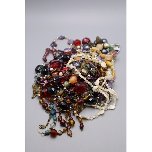 77 - Collection of Assorted Costume Necklaces