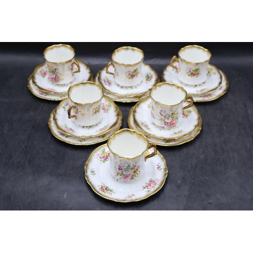 167 - Seventeen Piece Hammersley Lady Patricia Fine Bone China Tea Set