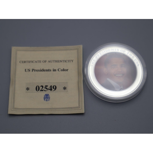 86 - Silver Plated Commemorative Coin