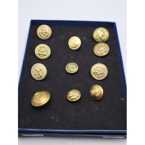 101 - Selection of Military Button's including Royal Army Ordnance