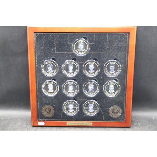 85 - Laser Etched Glasgow Rangers All Time Greatest 11 in Illuminated Case