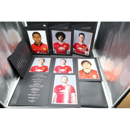 15 - Seven A4 Autographed Photos. Manchester United, Includes Wayne Rooney