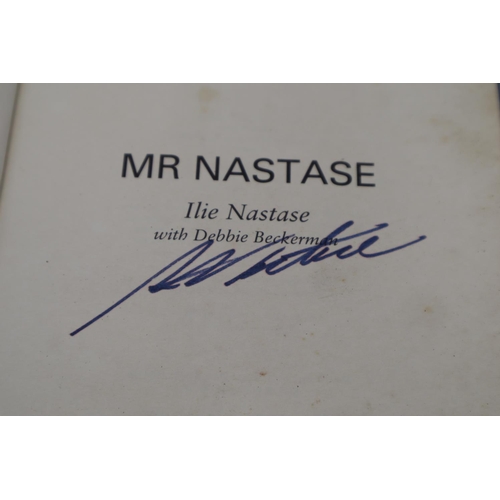 115 - Autographed Book Signed by Ilie Nastase