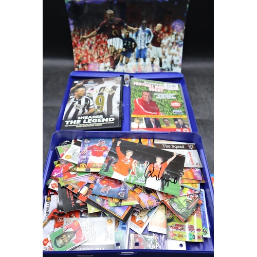 116 - A Large Collection of Football Related Items, Lots of Topps Football Cards, Futera Cards, 70's Socce... 