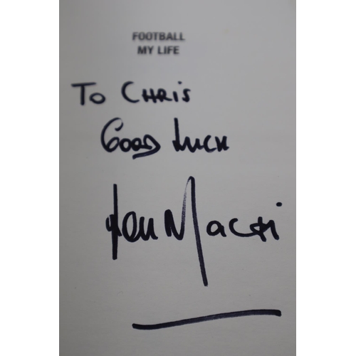 123 - Autographed Lou Macari Book