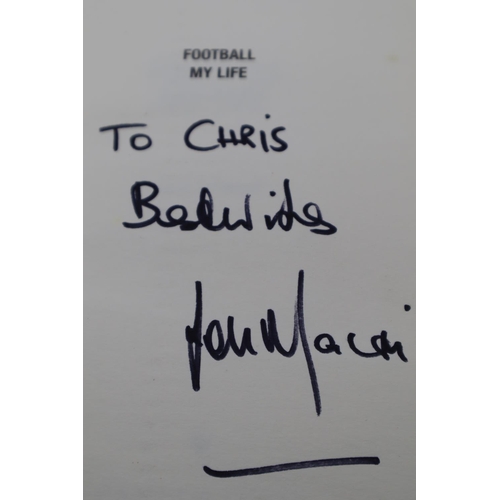 129 - Autographed Lou Macari Book