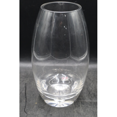 169 - Large Glass controlled bubble vase 11