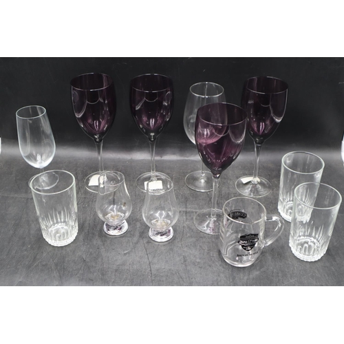 417 - Mixed Selection of Quality Drinking Glasses