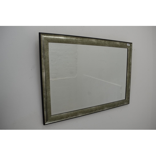 58 - Contemporary Rectangular Bevel Edged Wall Mirror (34